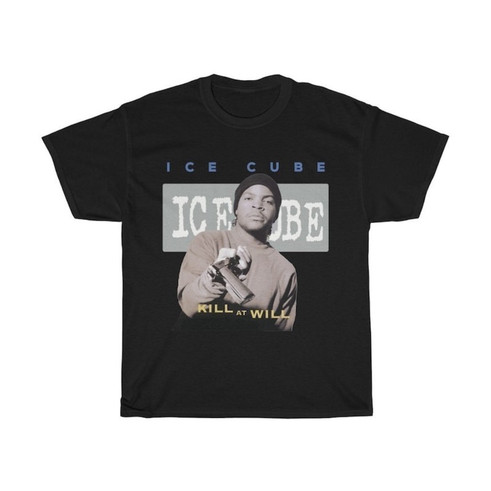 Ice Cube Kill At Will Heavy Cotton Tee Hip Hop T-Shirt